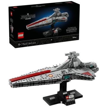 LEGO® LEGO® Star Wars - Crucisatorul de atac din clasa Venator 75441, 643 piese
