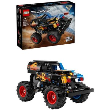 LEGO® LEGO® Technic - Monster Jam™ Grave Digger™ Foc si gheata 42219, 263 piese