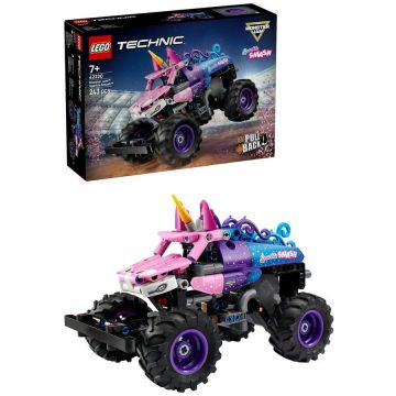 LEGO® LEGO® Technic - Monster Jam™ Sparkle Smash™ cu motor cu arc 42220, 243 piese