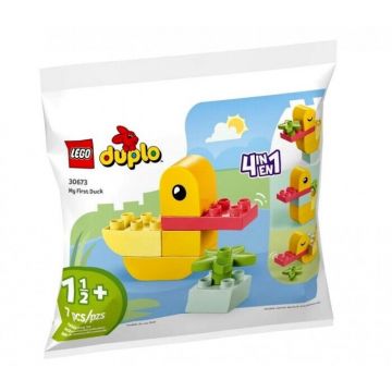 LEGO® Set de constructie LEGO DUPLO 30673, My First Duck, 7 piese, 18m+