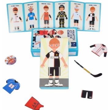 Mazzle magnetic 38 piese cu Sportivi