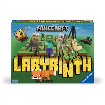 Minecraft Labyrinth, joc de societate Ravensburger, multilingv incl. RO