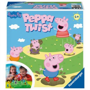 Peppa Pig Ravensburger, joc de societate pentru copii de la 4 ani, multilingv incl. RO