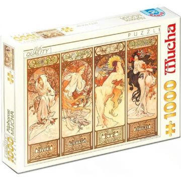 Puzzle 1000: Alphonse Mucha. Seasons