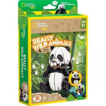 Puzzle 3D. Panda