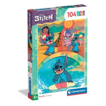 Puzzle Clementoni 104 piese Disney Stitch 25042