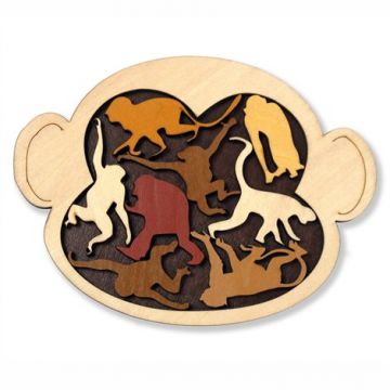 Puzzle logic cu animale Constantin’s - Monkey Madness