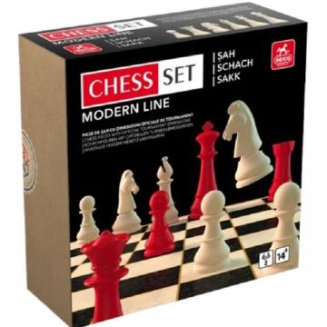 Sah. Modern line. Rosu