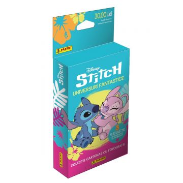 Set cartonase, Panini, Disney Stitch, Photocards Ecoblister
