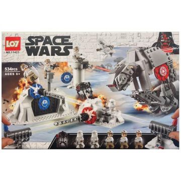 Set de constructie Star Wars, Echo Base Defense, 534 piese