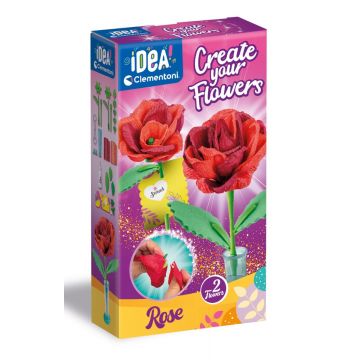 Set de creat trandafiri, Clementoni, 2 buc
