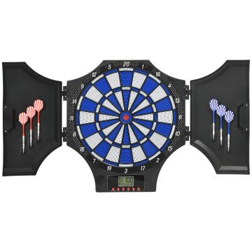 SPORTNOW Electronic Dartboard Set for 8 Players with 31 Games, LCD Scoring Indicator | Aosom Romania