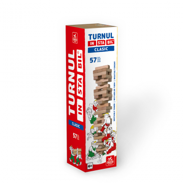 Turnul Instabil Clasic ,   Joc de indemanare din lemn