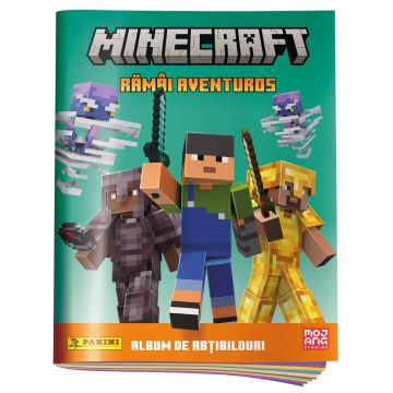 Album de stickere, Panini, Minecraft Stay Adventurous