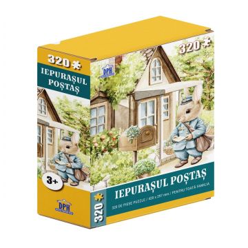 Iepurasul Postas - Puzzle 320 piese
