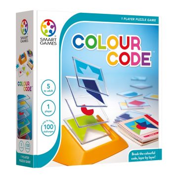 Joc de logica cu 100 de provocari, Smart Games, Colour Code