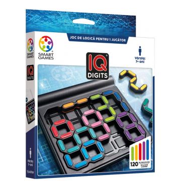 Joc de logica cu 120 de provocari, Smart Games, IQ Digits