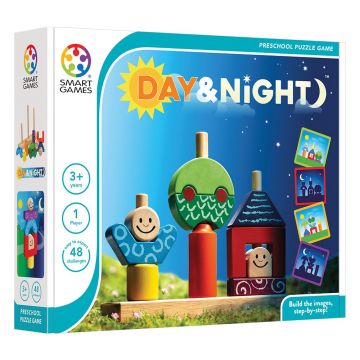 Joc de logica cu 48 de provocari, Smart Games, Day and Night