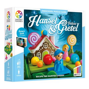 Joc de logica cu 60 de provocari, Smart Games, Hansel si Gretel, Editie internationala