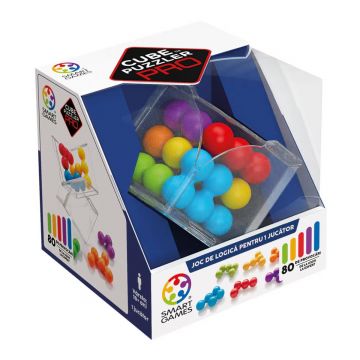 Joc de logica cu 80 de provocari, Smart Games, Cube Puzzler Pro