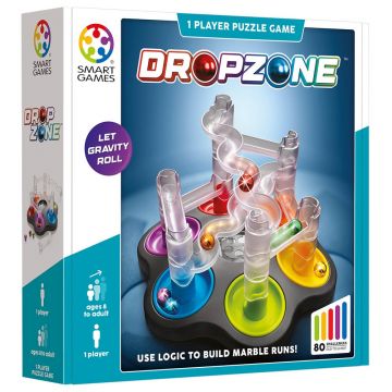 Joc de logica cu 80 de provocari, Smart Games, Dropzone