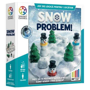 Joc de logica cu 80 de provocari, Smart Games, Snow Problem