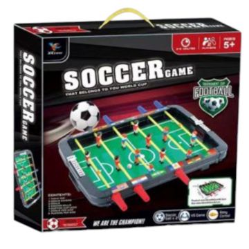Joc de masa Fotbal Soccer Game, mini masa fotbal cu manete, 43 x 42 cm
