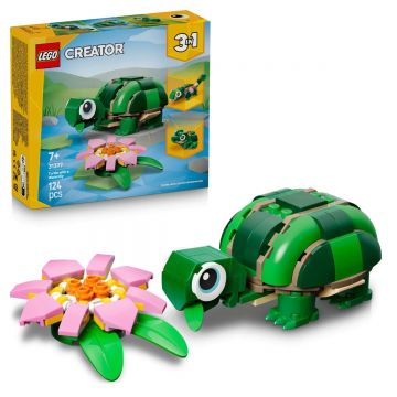 Lego Creator Broasca-testoasa cu o floare de nufar 31377