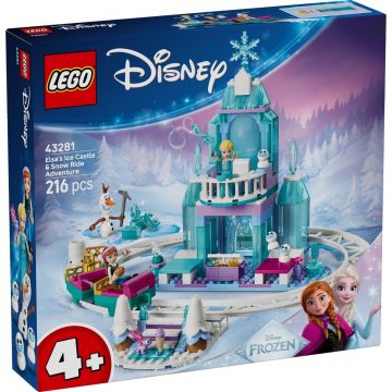 LEGO® Disney Princess - Aventura cu sania pe sine la castelul de gheata al Elsei (43281)