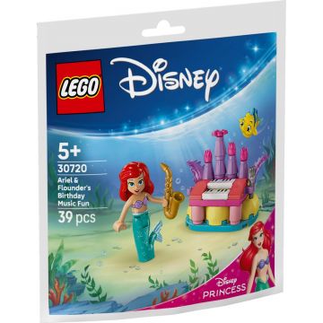 LEGO® Disney Princess - Distractie muzicala cu Flounder de ziua de nastere a lui Ariel (30720)