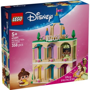 LEGO® Disney Princess - Miniprintesele Belle si Tiana la castel (43291)