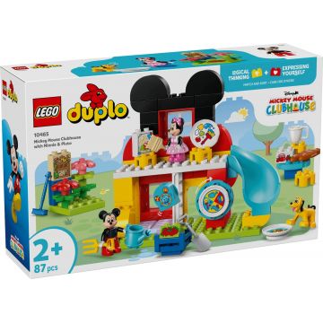 LEGO® DUPLO - Clubul lui Mickey Mouse cu Minnie si Pluto (10465)