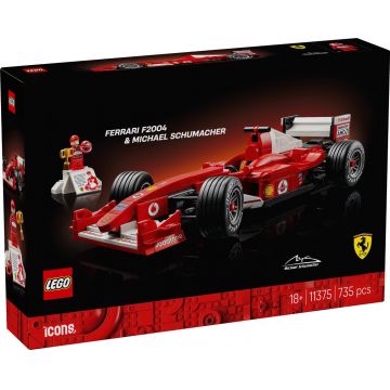 LEGO® Icons - Ferrari F2004 si Michael Schumacher (11375)