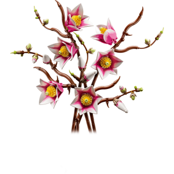 LEGO® Jucarie LEGO® Botanicals - Crengute de magnolie 11510, 435 piese, 18+ ani