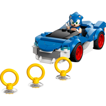 LEGO® Jucarie LEGO® Sonic - Sonic: Speedster Lightning 77117, 126 piese, 7+ ani