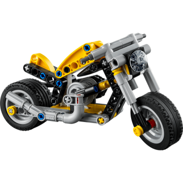 LEGO® Jucarie LEGO® Technic - Motocicleta galbena 42225, 151 piese, 7+ ani