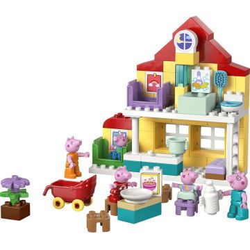 LEGO® LEGO Duplo Peppa Pig - Casa de familie 10467, 84 piese, varsta 2+