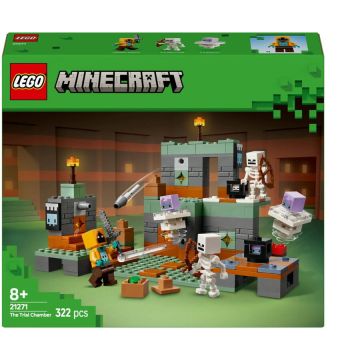 LEGO® LEGO Minecraft - The Trial Chamber 21271, 322 piese, 8 ani+