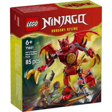 LEGO® Ninjago - Pachet de lupta cu robotul Dragon al lui Kai (71851)