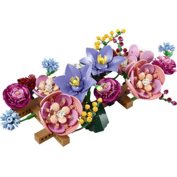 LEGO® Set de constructie LEGO Botanicals - Perete floral 11503, Flori artificiale, Idee de Cadou pentru Femei Pasionate de Jocuri de Constructie Creativa, 879 piese, Varsta 18+, Multicolor