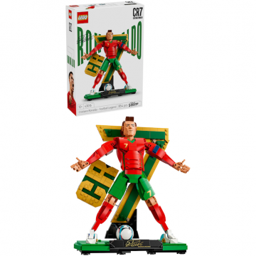 LEGO® Set de constructie LEGO® Editions - Cristiano Ronaldo – Legenda a fotbalului 43016, 854 piese, 12+ani