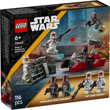 LEGO® Star Wars - Pachet de lupta Asediul de pe Mandalore (75449)