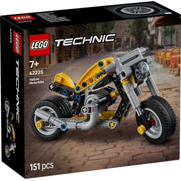 LEGO® Technic - Motocicleta galbena (42225)