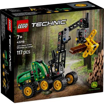 LEGO® Technic - Utilaj de taiat si stivuit copaci John Deere 1470H (42218)