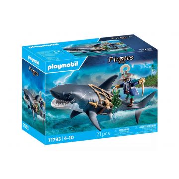 Playmobil PM71793 Rechin urias cu pirat