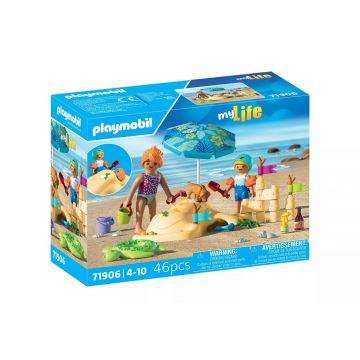 Playmobil PM71906 Jucarie de rol Playmobil Distractie in familie la plaja
