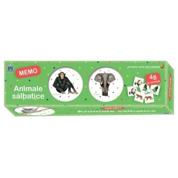Primele mele descoperiri: Animale salbatice - Memo
