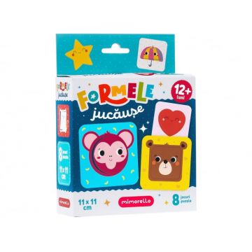Puzzle bebe - Formele jucause
