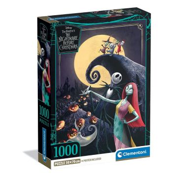 Puzzle Clementoni 1000 piese Nightmare Before Christmas 37060