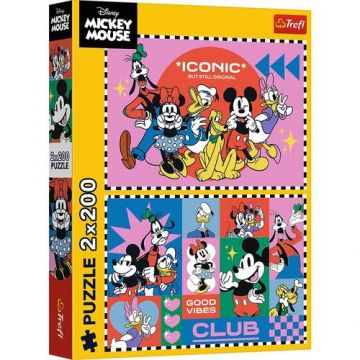 Puzzle Trefl de la 2 x 200 piese - Timp cu prietenii